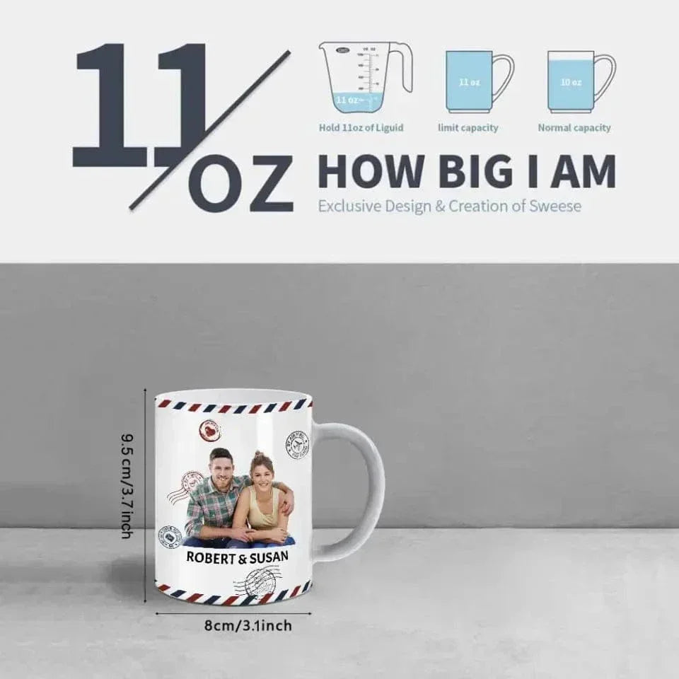 Custom Photo Color Changing Mug Dear Husband Wife - Your Hard Work Doesn't Go Unnoticed - Joliny