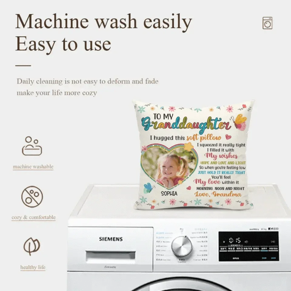 Custom Photo You'll Feel My Love - Family Personalized Custom Pillow - Gift For Family Members - Joliny