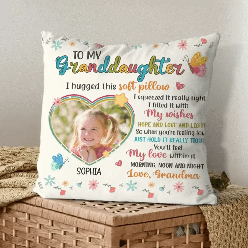 Custom Photo You'll Feel My Love - Family Personalized Custom Pillow - Gift For Family Members - Joliny
