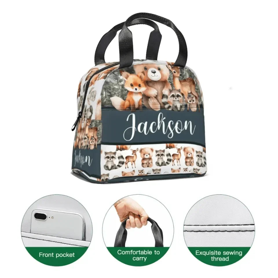 Customized Bear School Bag with Name - Children's School Season Gift - Joliny