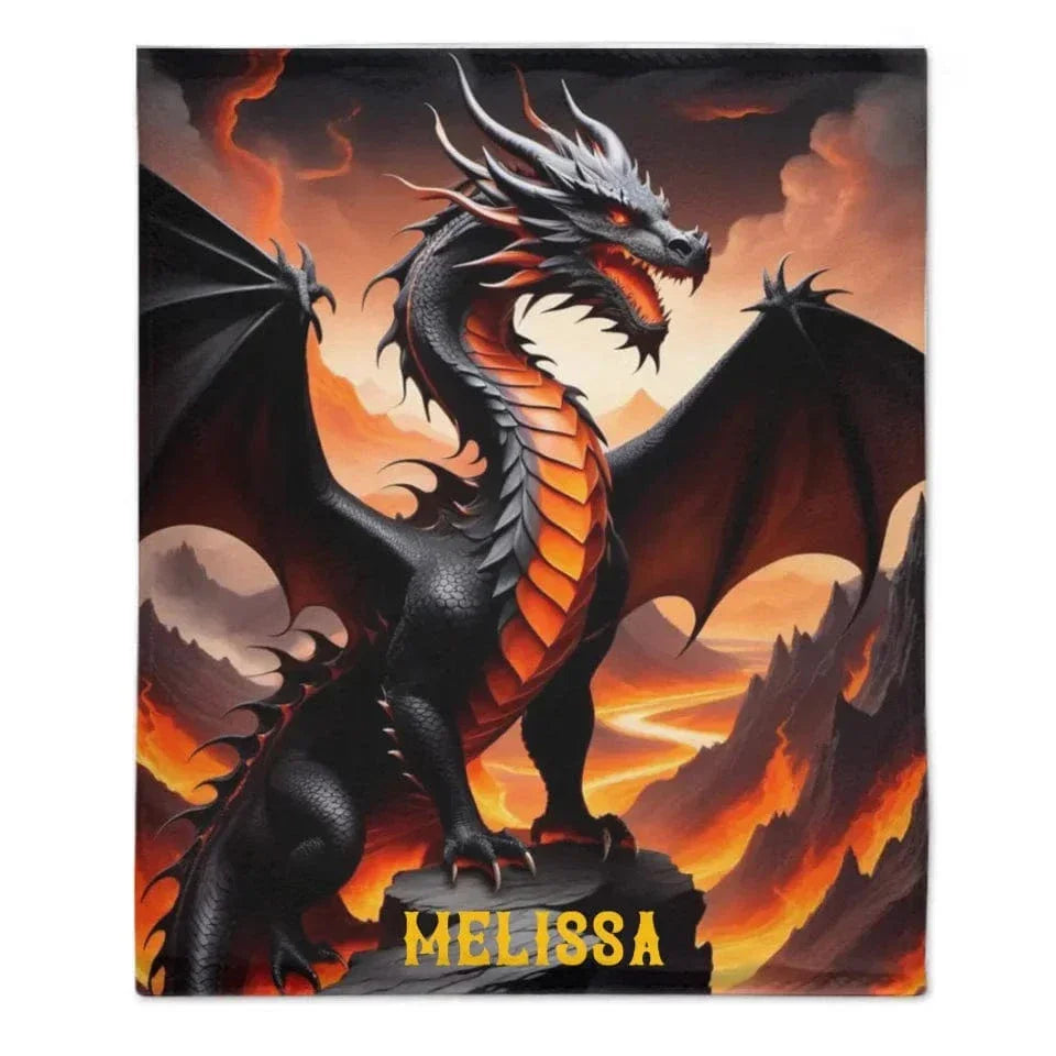 Customized Dinosaur Blanket - Soft Blanket With Personalized Dinosaur Background And Name - A Gift For Child,Dinosaur lovers - Joliny