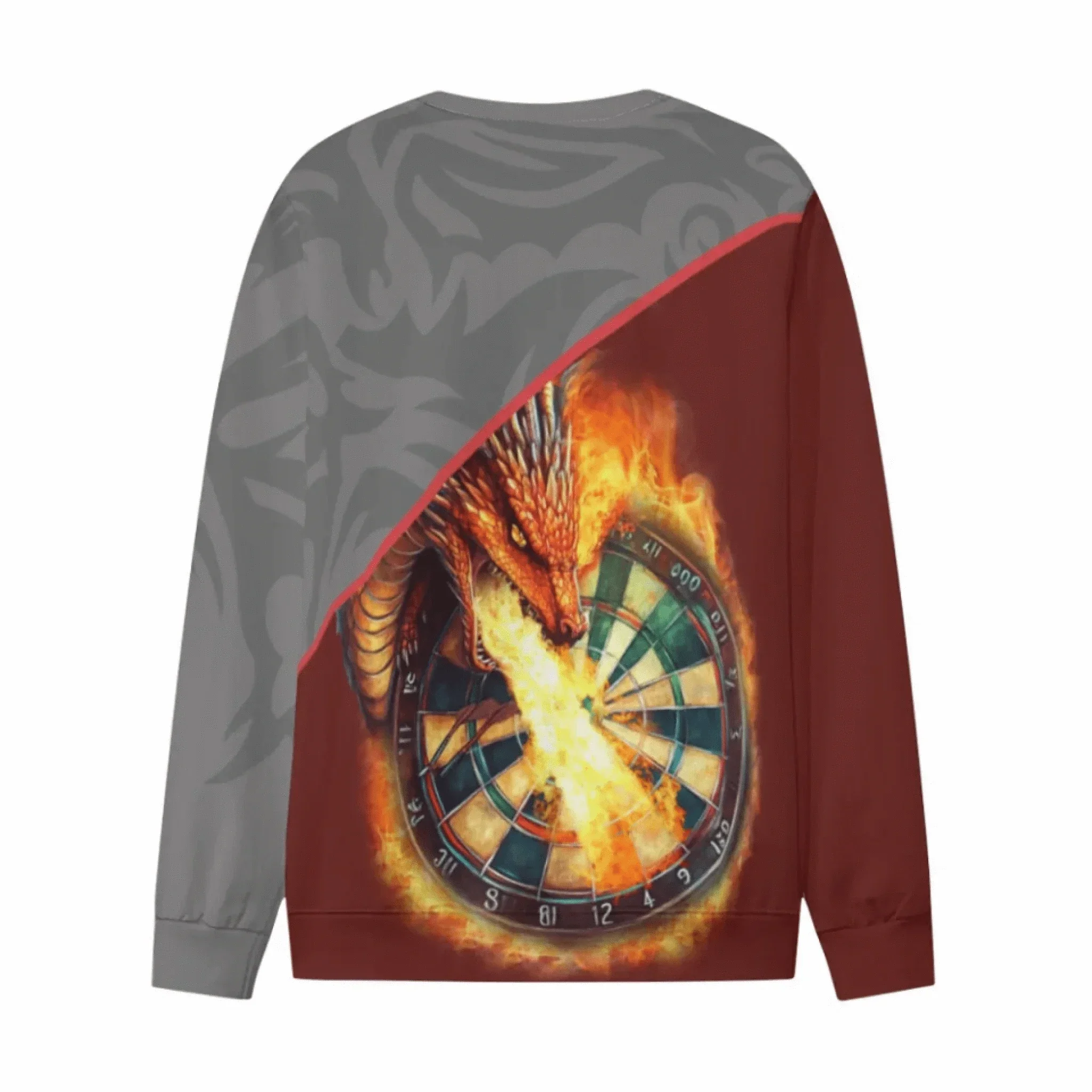 Customized Dragon Pattern T-shirt - Personalized Name Fire Breathing Dragon Clothes - A Gift For Dragon Enthusiasts,Friends,Family - Joliny