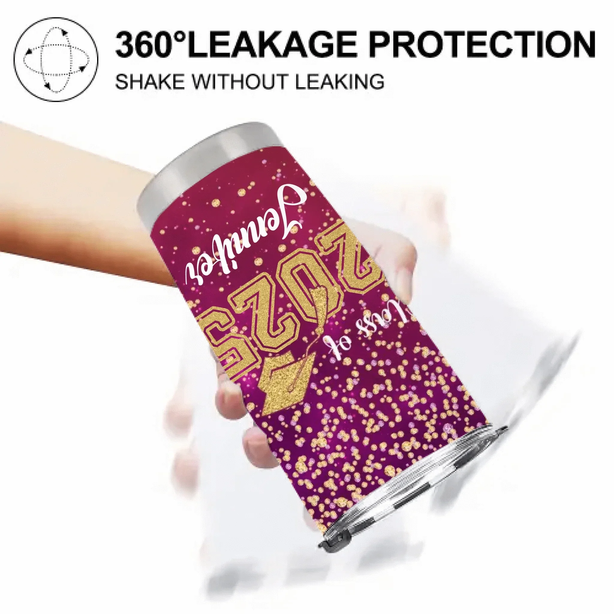 Customized Graduation Gifts - Personalized Name Graduation Commemorative Thermos Gift - A Gift For Children,Grandchildren,Graduates - Joliny