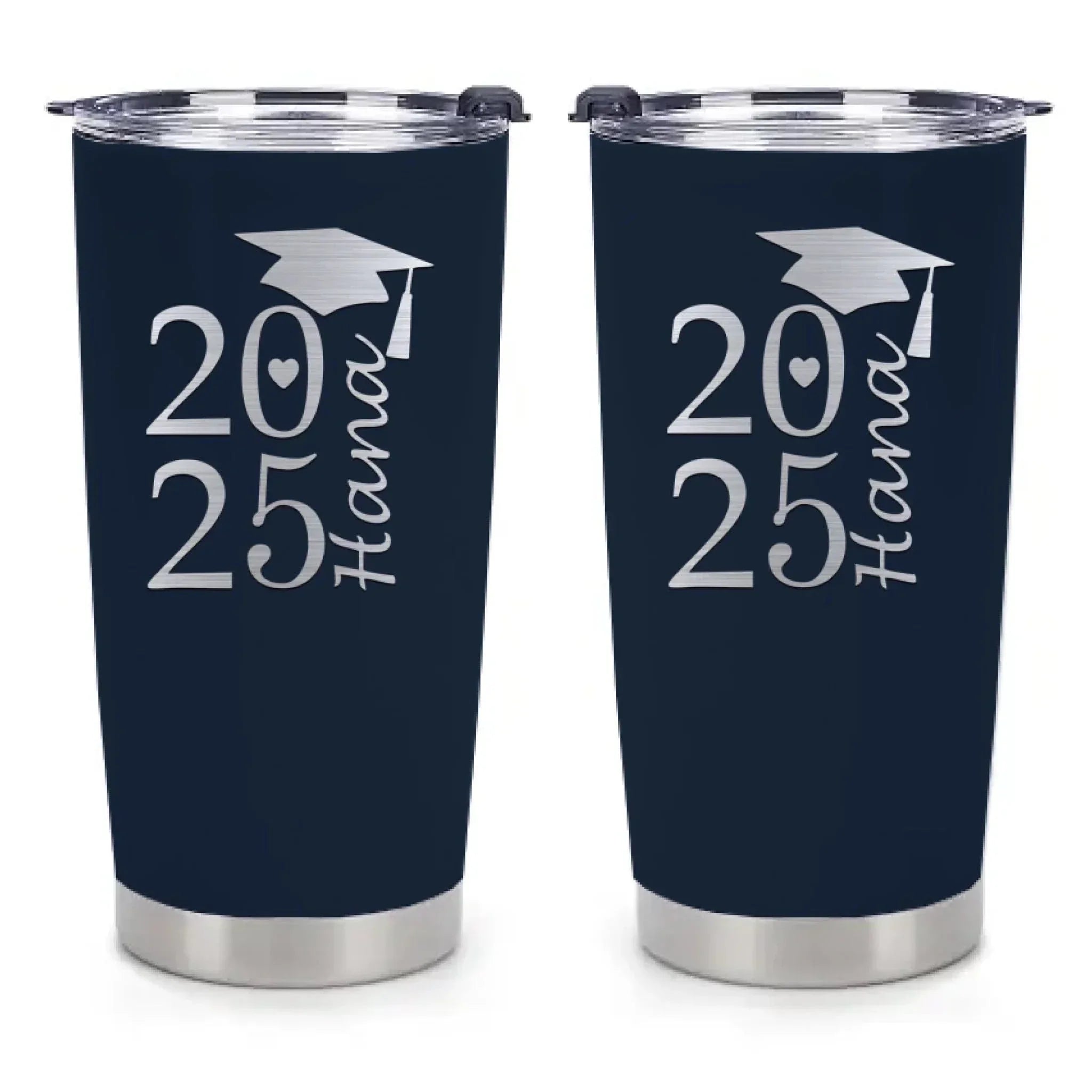 Customized Graduation Season Thermos Cup - Personalized 2025 Graduation Logo Commemorative Thermos Cup - A Commemorative Gift For Family,Friend,BFF,Graduate - Joliny