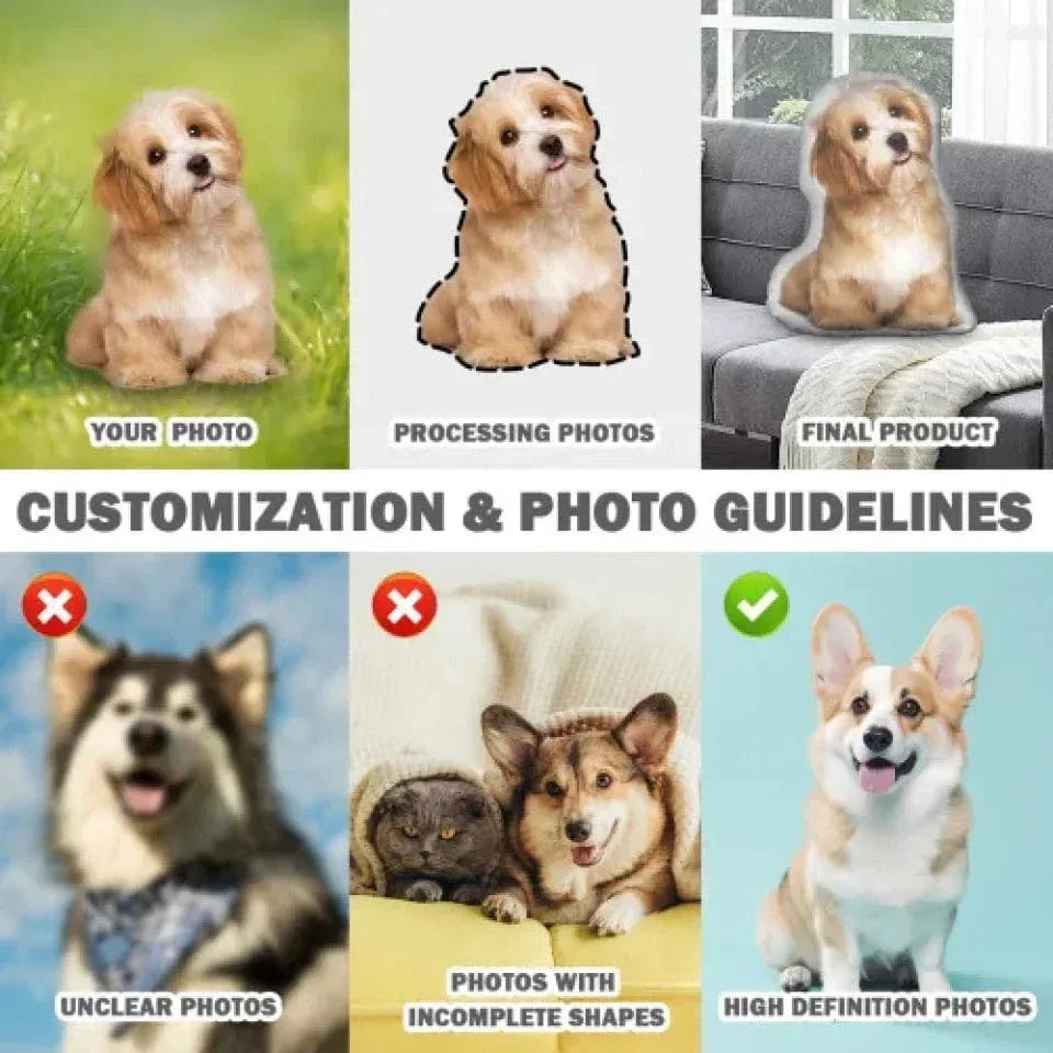 Customized image double sided printable dolls - Joliny