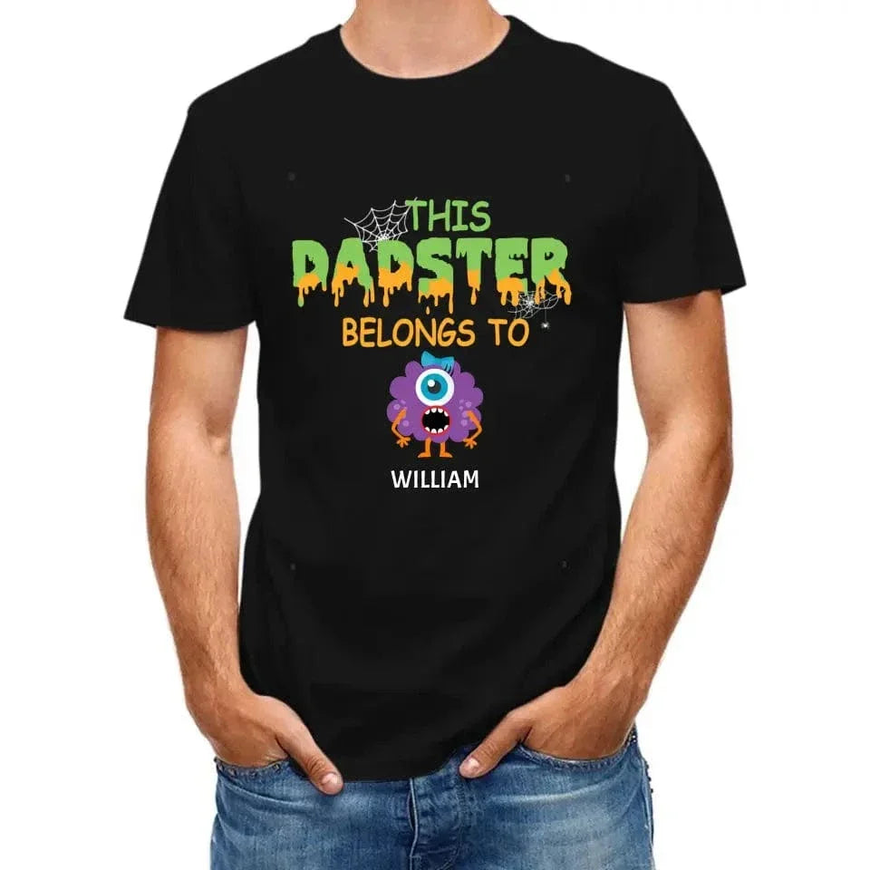 Dadster Momster T Shirt Halloween Gift - Joliny