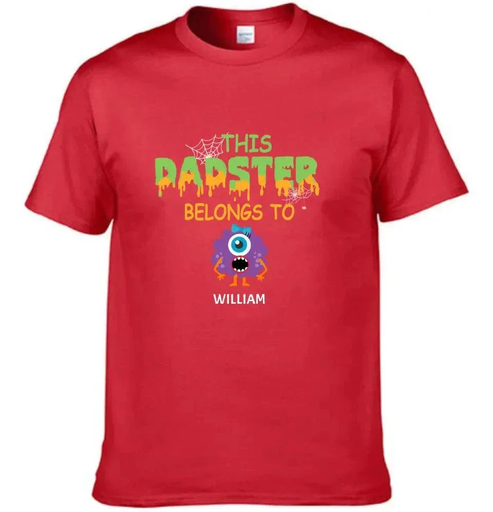 Dadster Momster T Shirt Halloween Gift - Joliny