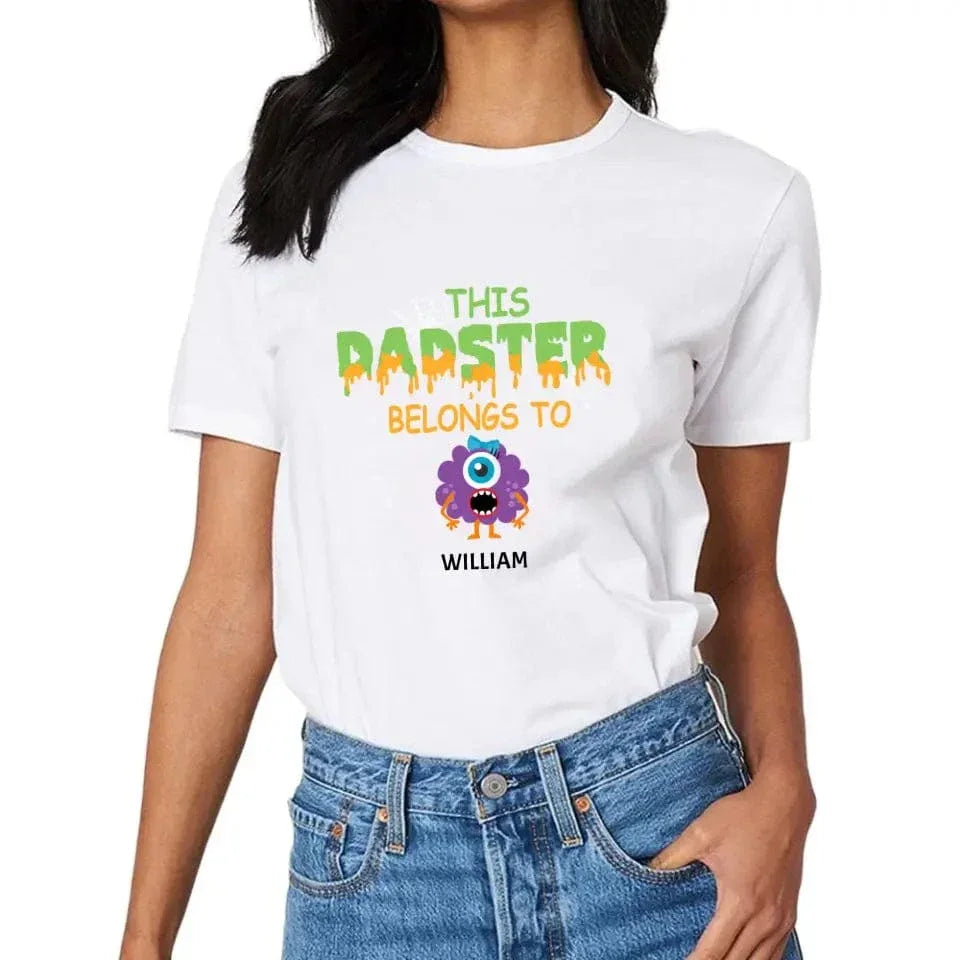 Dadster Momster T Shirt Halloween Gift - Joliny