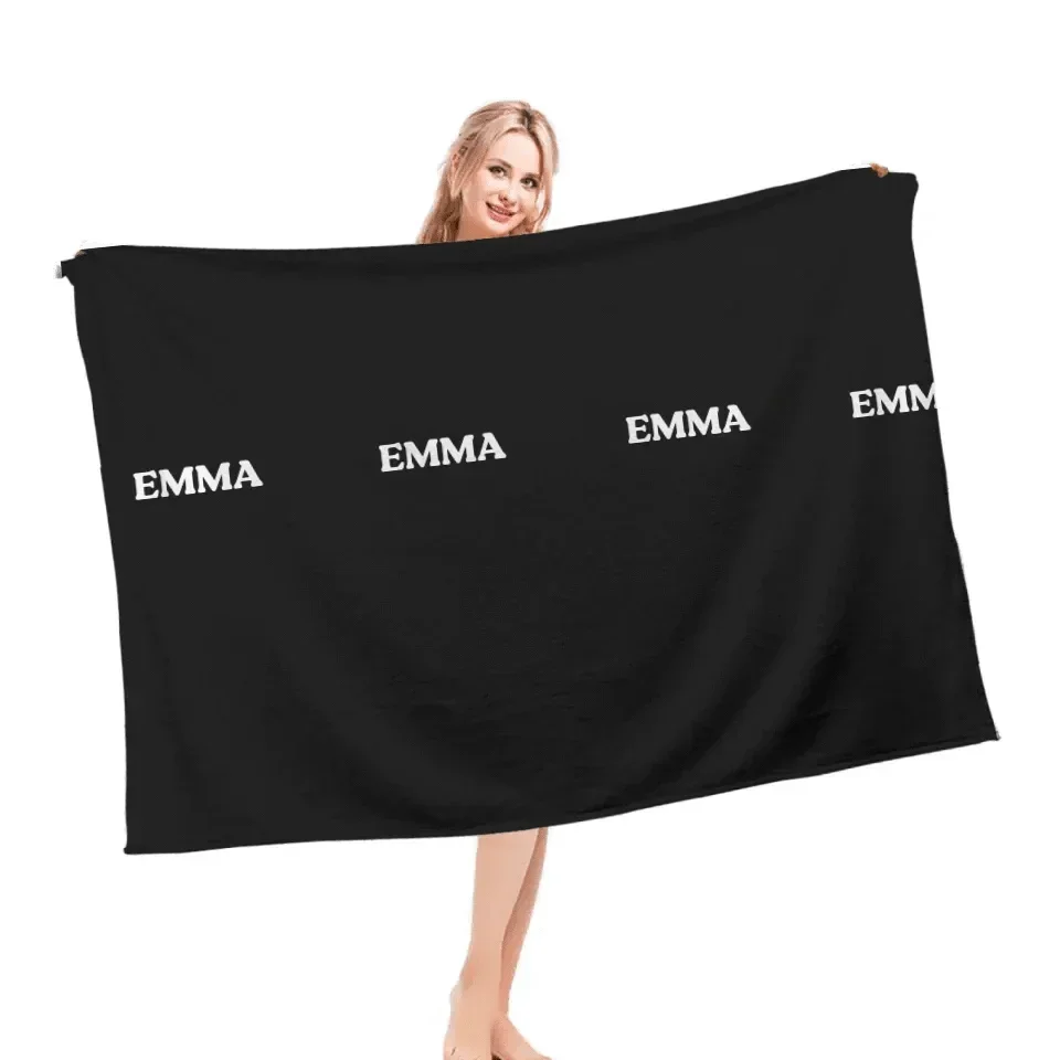 Dancing Girl Custom Name Personalized Blanket - Gifts for Girls - Joliny