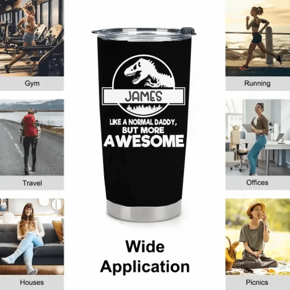 Daughter, Son, Customized Car Cup With Father’s Name as Father’s Day Gift - Joliny