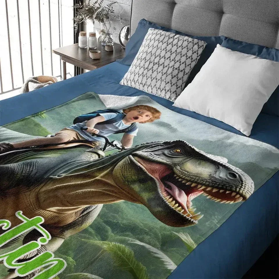 Dinosaur Series Name Photo Customized School Bag - A Gift For Your Child For The School Season! - Joliny