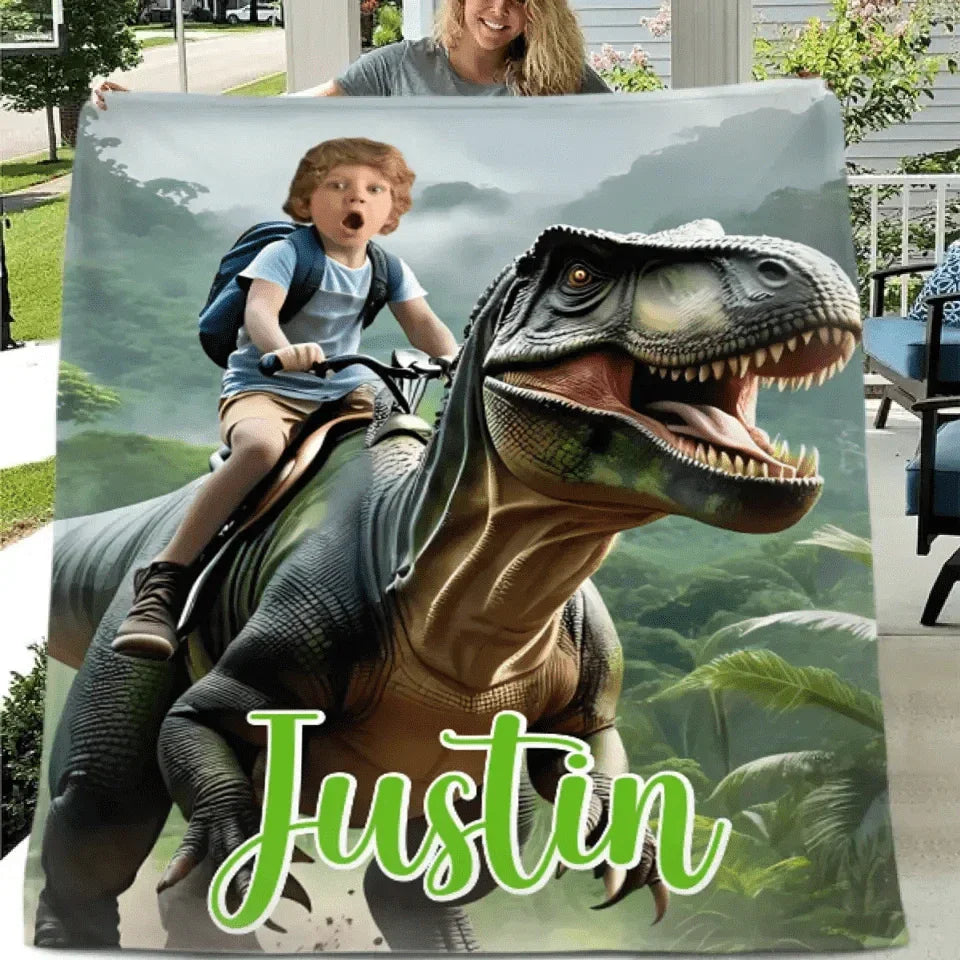 Dinosaur Series Name Photo Customized School Bag - A Gift For Your Child For The School Season! - Joliny