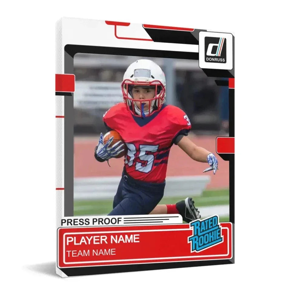 Donruss Style Personalized Canvas Print - Gift for Sports Lovers - Joliny