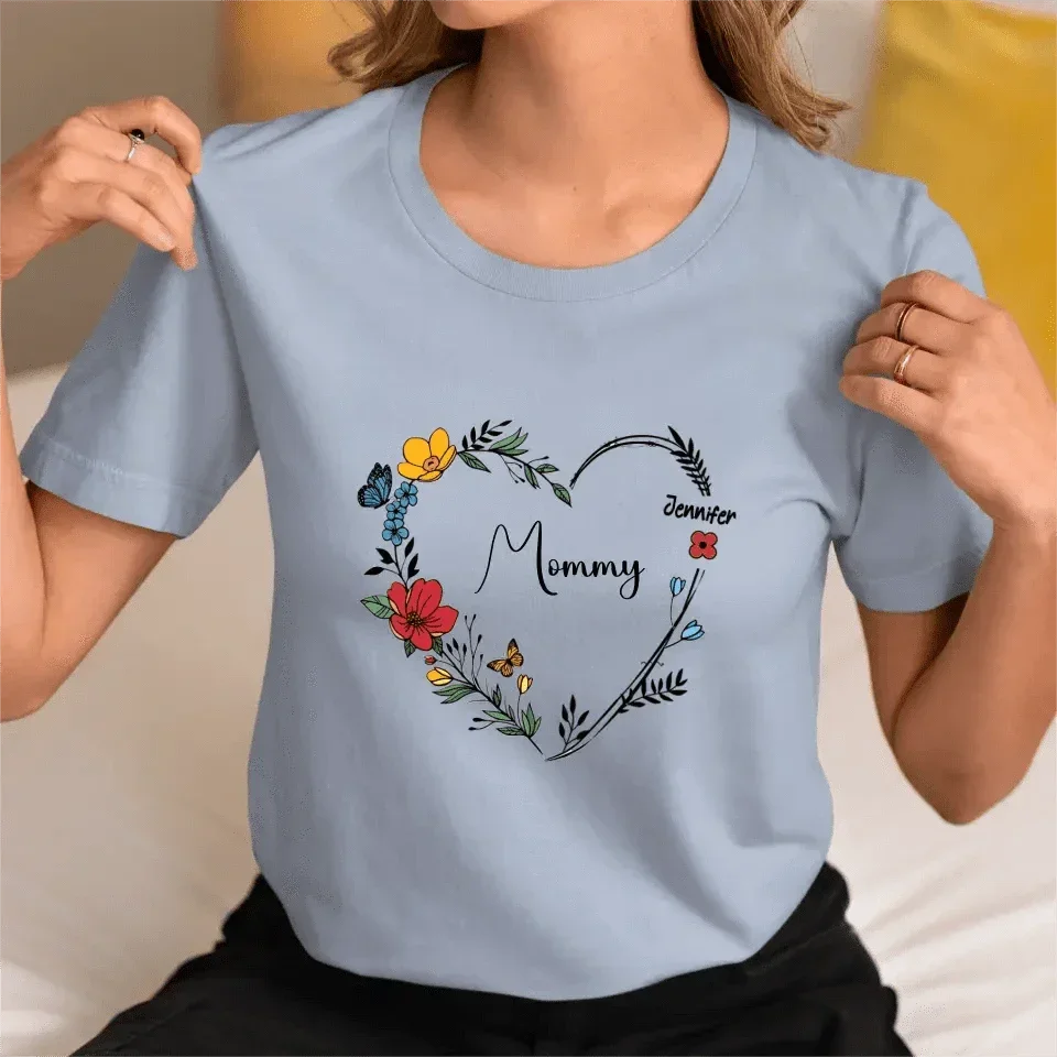Family Personalized Unisex T-Shirt - Gift for Mom, Grandma - Joliny