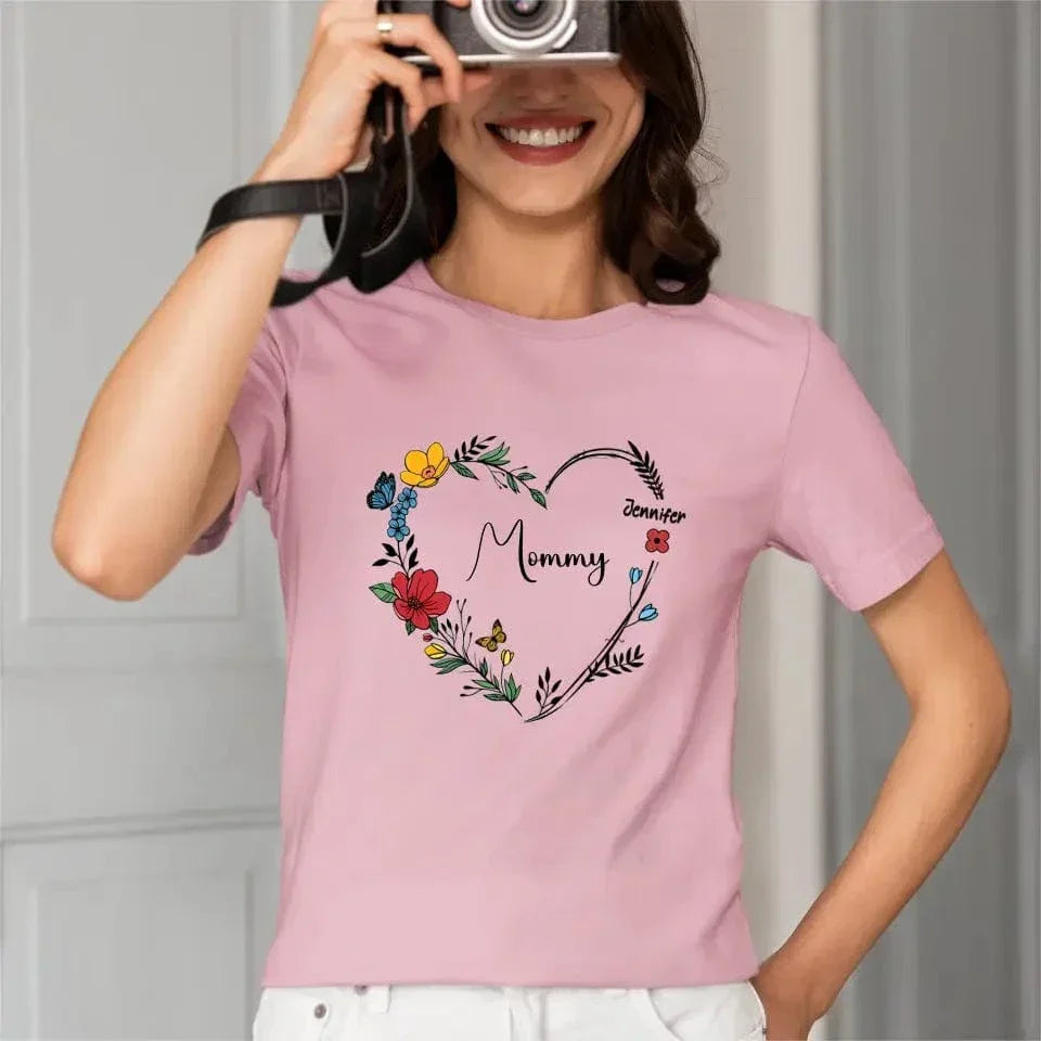 Family Personalized Unisex T-Shirt - Gift for Mom, Grandma - Joliny