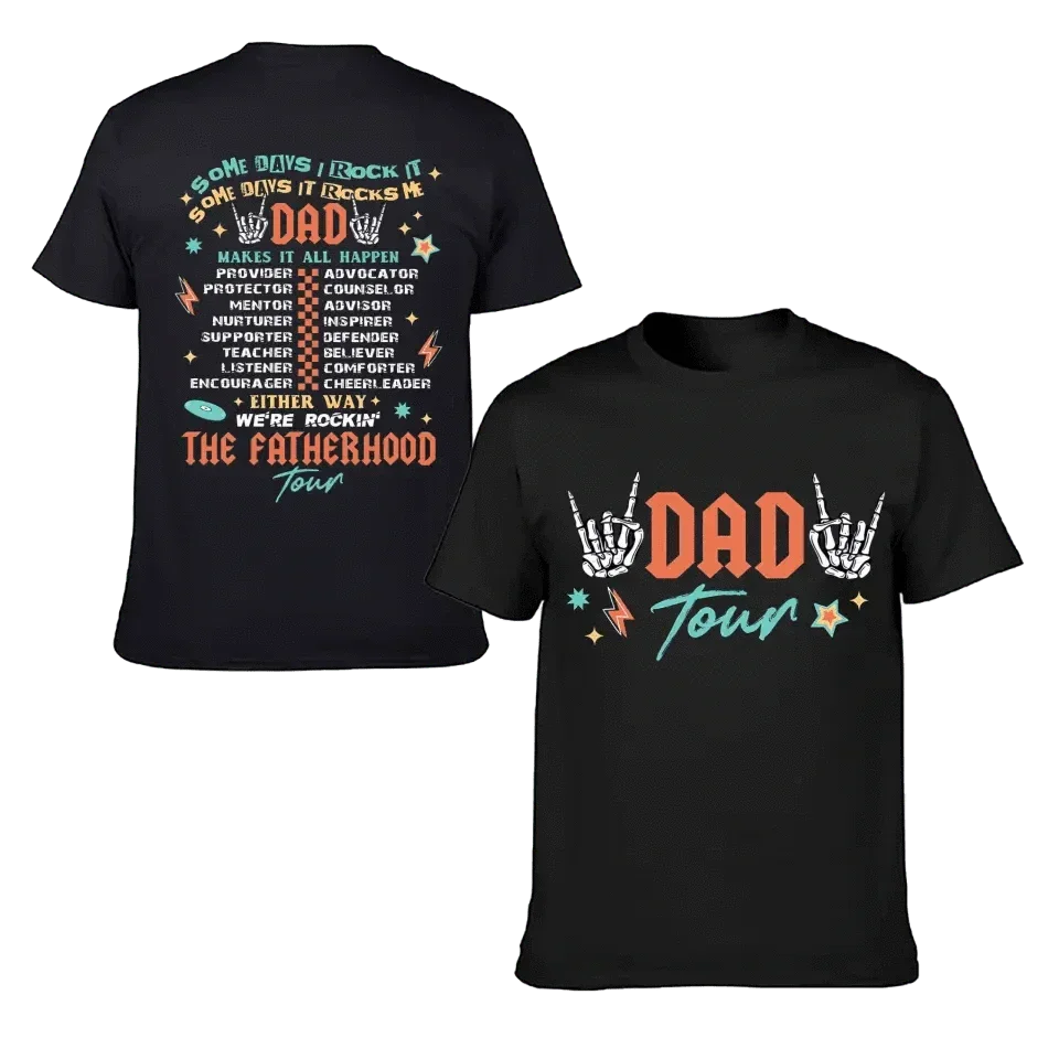 Fatherhood Tour Dad Shirt - Joliny