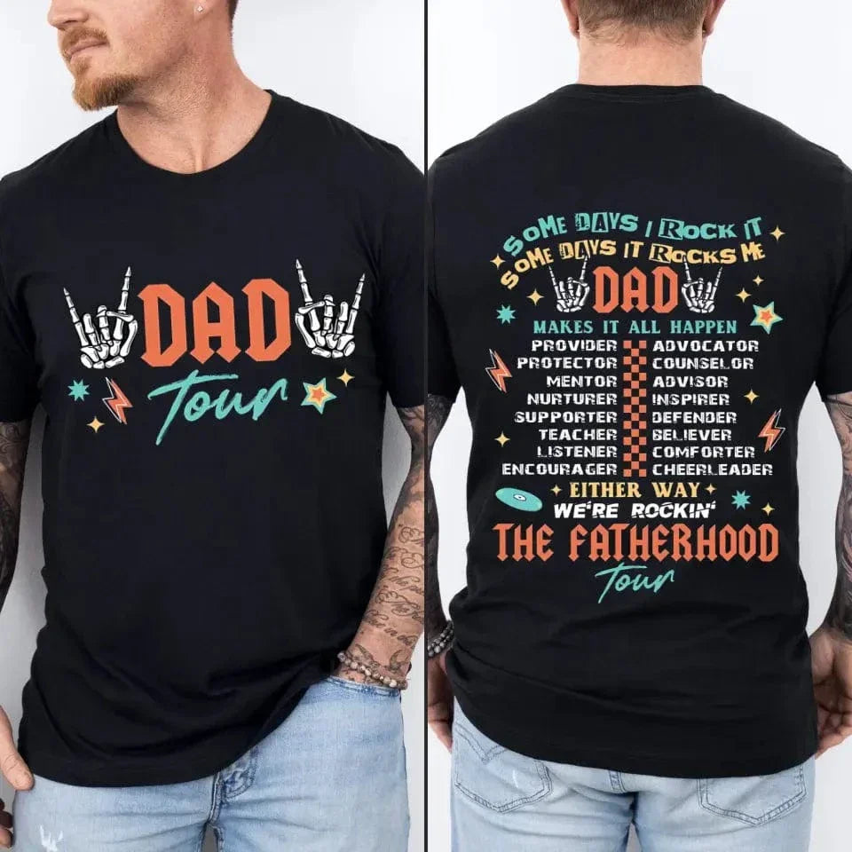 Fatherhood Tour Dad Shirt - Joliny