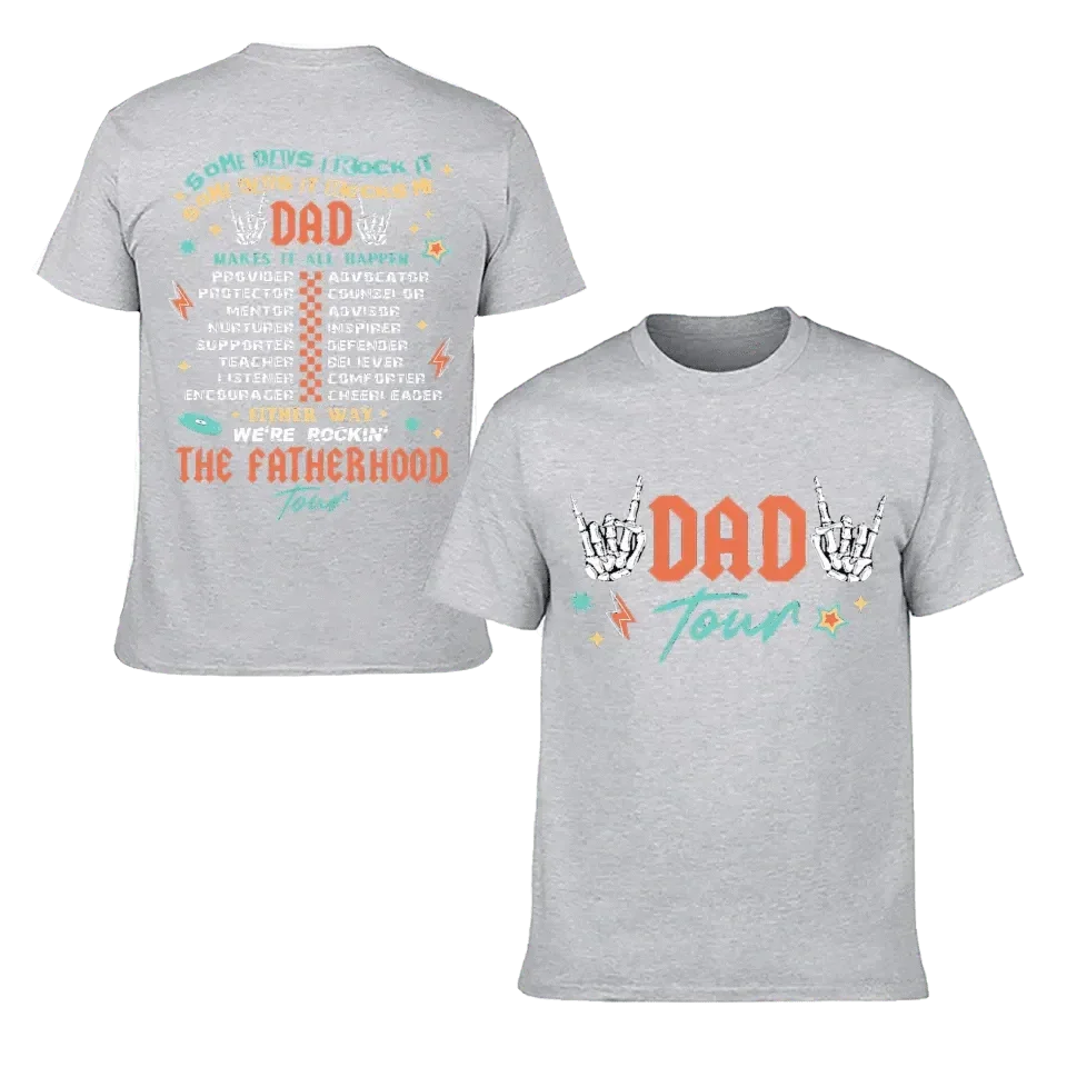 Fatherhood Tour Dad Shirt - Joliny