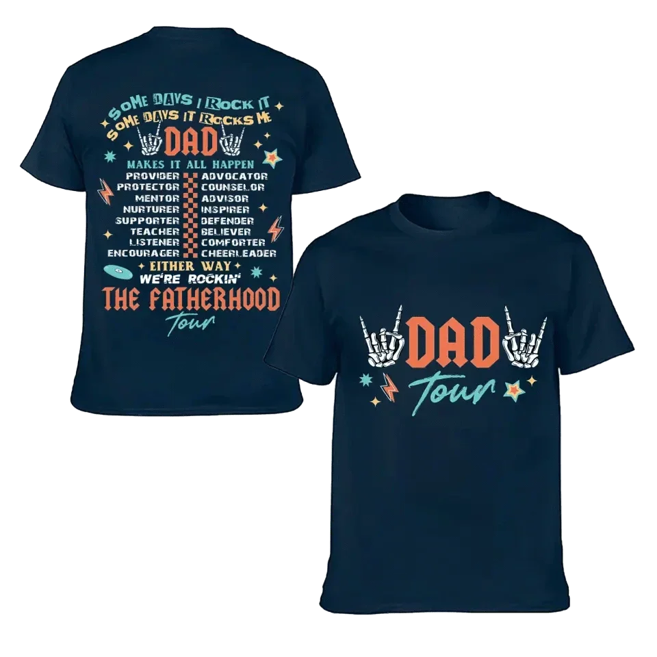 Fatherhood Tour Dad Shirt - Joliny