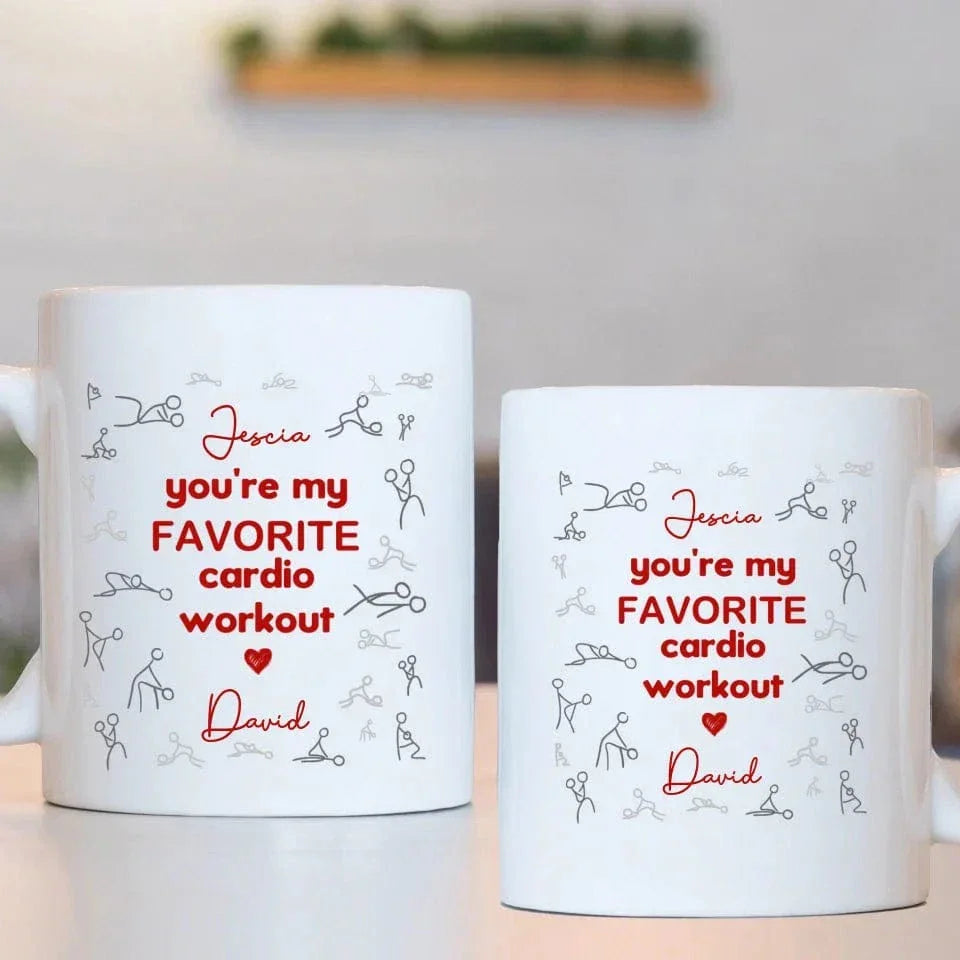 Favorite Aerobic Exercise - Personalized Mugs - Gifts for Your Loved Ones - Joliny