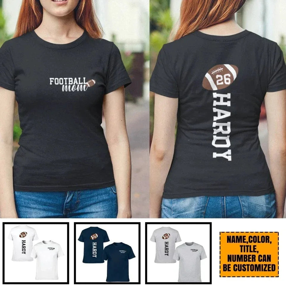 Football Season - Personalized Child's Name And Shirt Number - A Gift for Family - Joliny