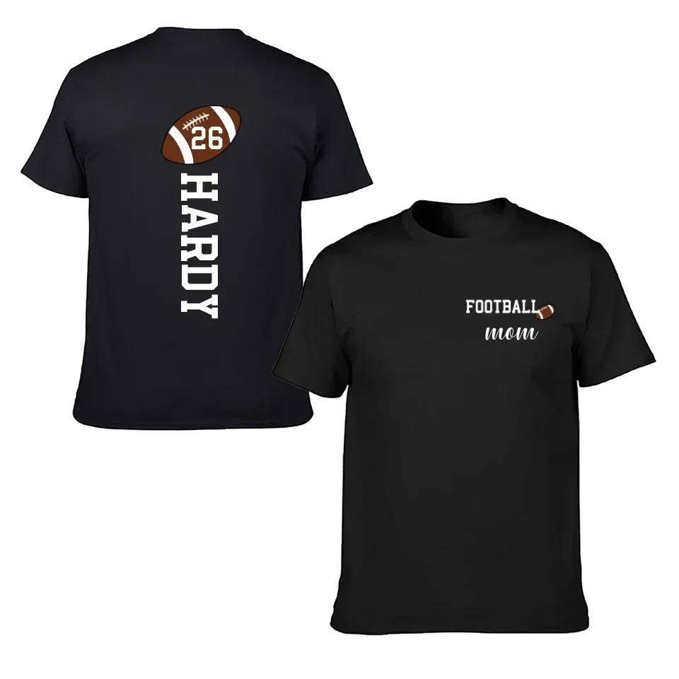 Football Season - Personalized Child's Name And Shirt Number - A Gift for Family - Joliny