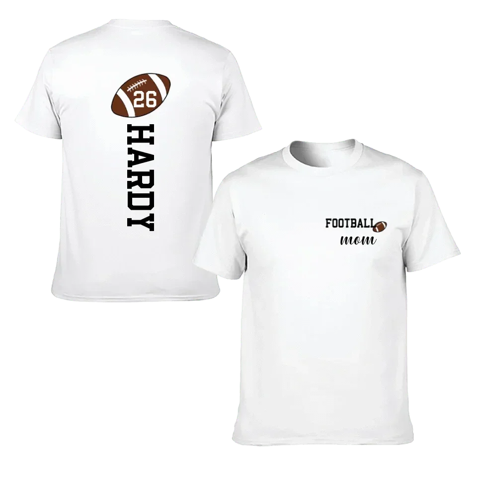 Football Season - Personalized Child's Name And Shirt Number - A Gift for Family - Joliny