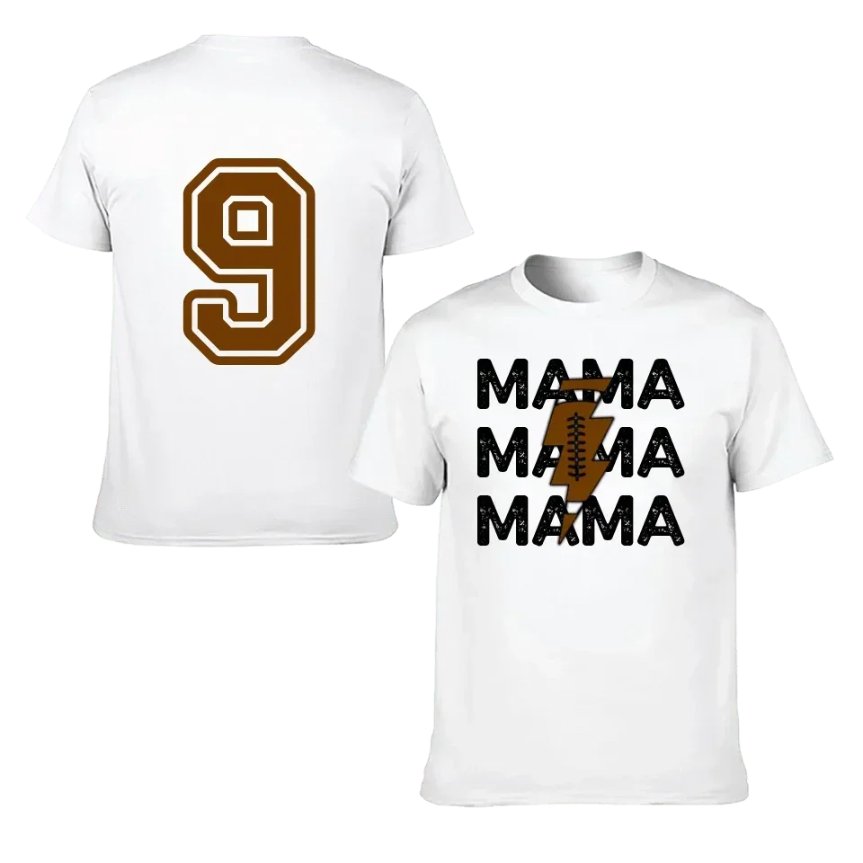 Football Support - Personalised Name And Number T-Shirt - A Gift for Family - Joliny