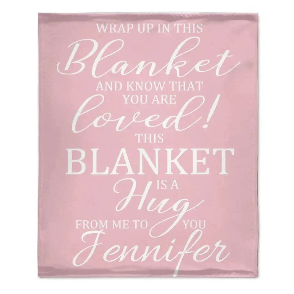 Friendship Gifts - Personalized Multi-color Blanket - Gifts for Ladies and Gentleman - Joliny