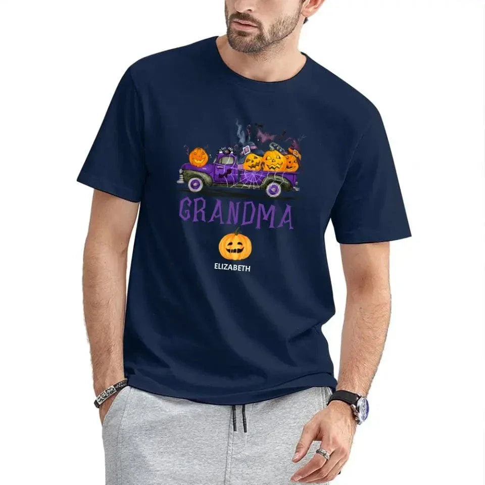 Fun with Pumpkins - Name Customized Halloween T-Shirts - Joliny