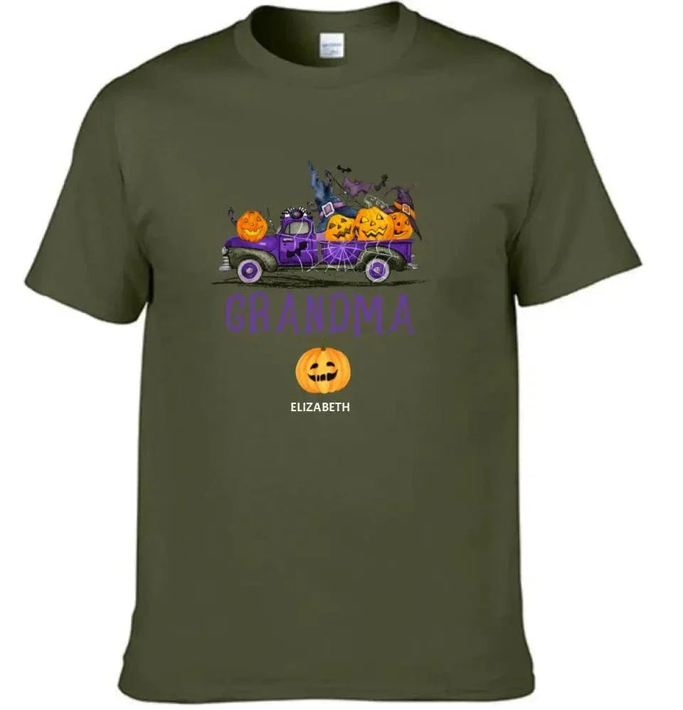 Fun with Pumpkins - Name Customized Halloween T-Shirts - Joliny
