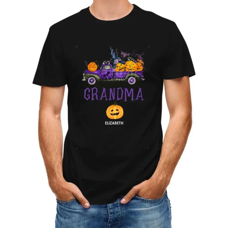 Fun with Pumpkins - Name Customized Halloween T-Shirts - Joliny