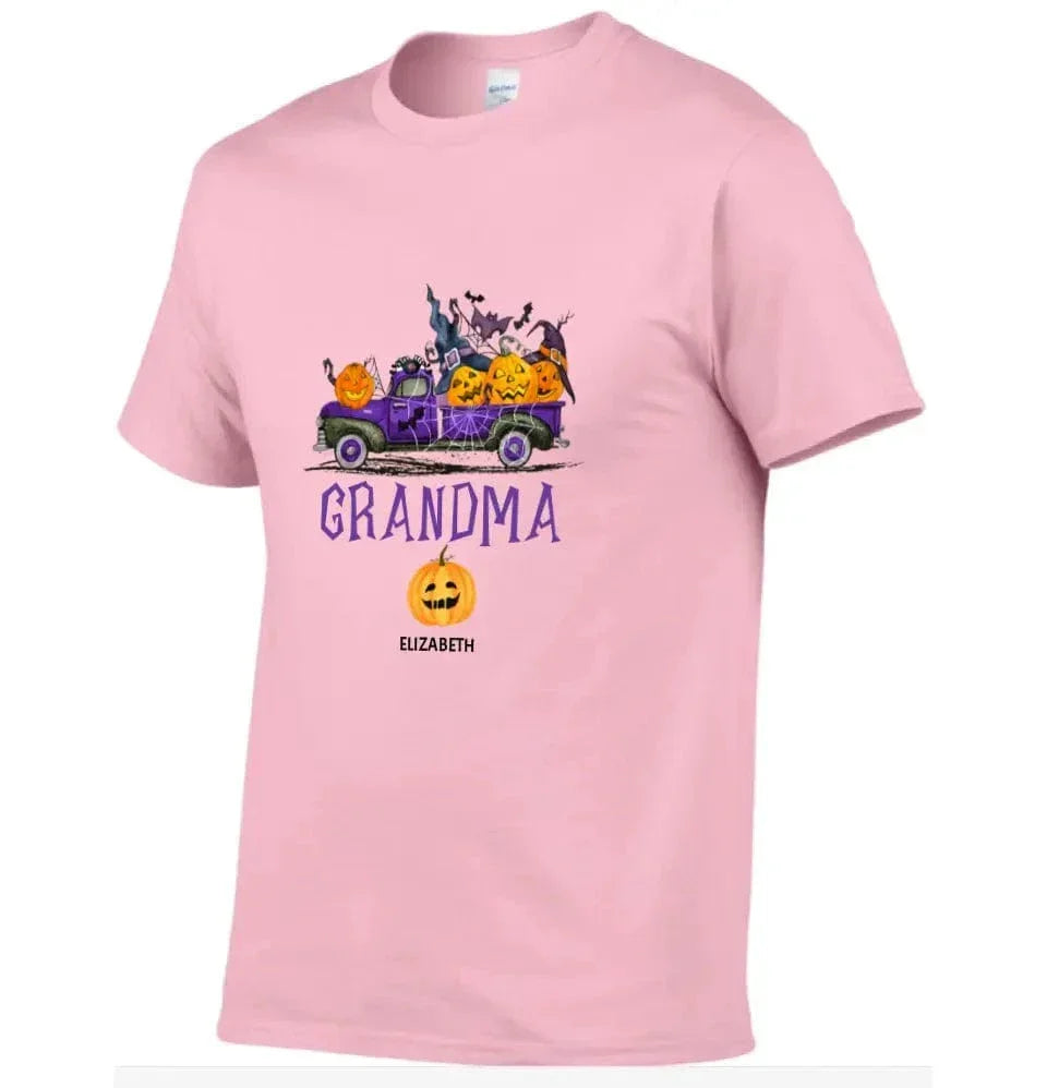 Fun with Pumpkins - Name Customized Halloween T-Shirts - Joliny