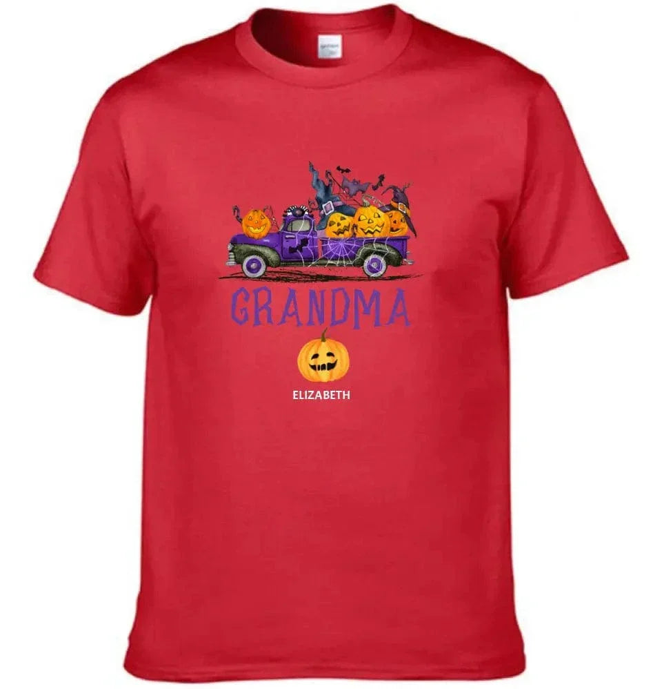 Fun with Pumpkins - Name Customized Halloween T-Shirts - Joliny
