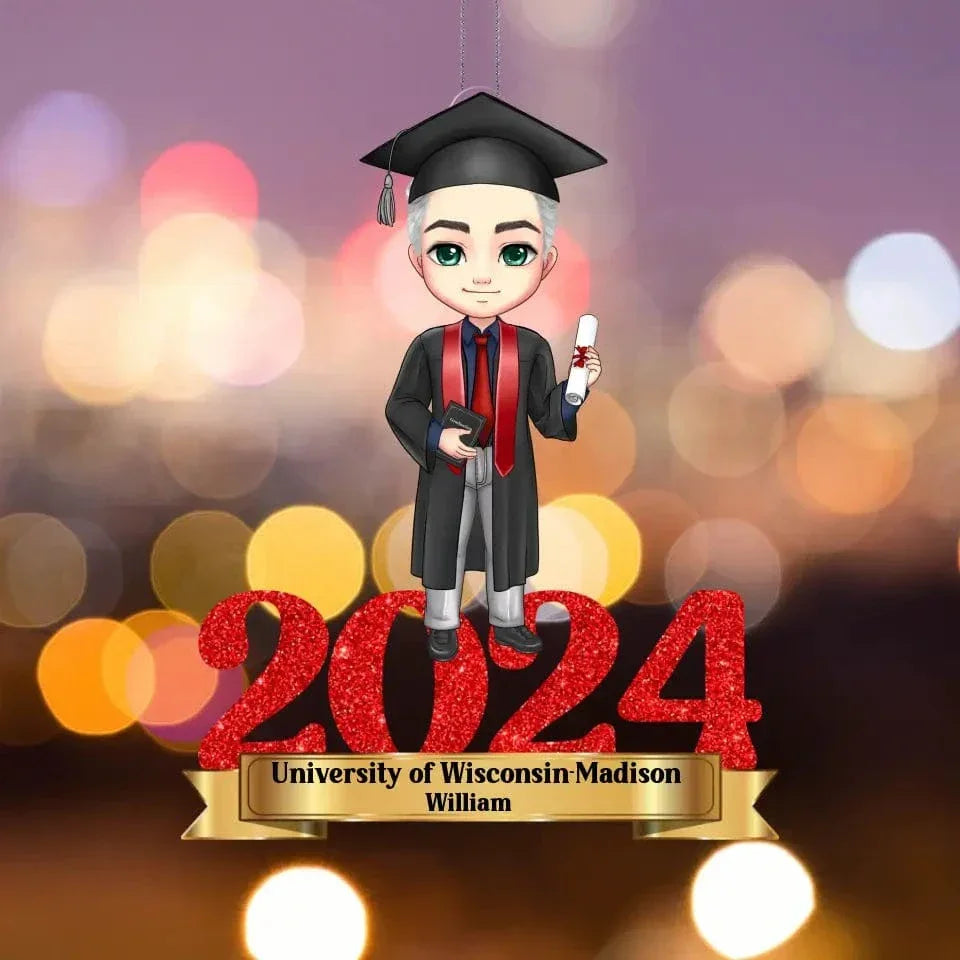 Graduation Personalized Acrylic Ornament - Joliny