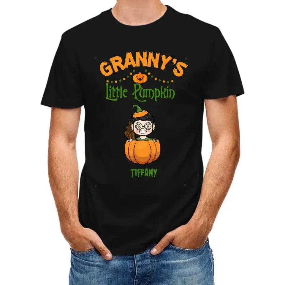 Happy Halloween - Personalized Pumpkin T-Shirt - A Halloween Gift for Family - Joliny