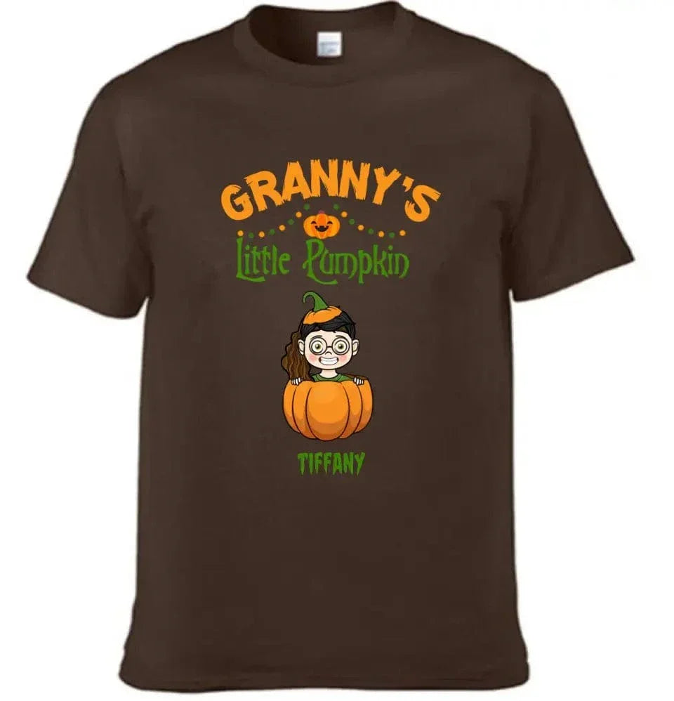 Happy Halloween - Personalized Pumpkin T-Shirt - A Halloween Gift for Family - Joliny