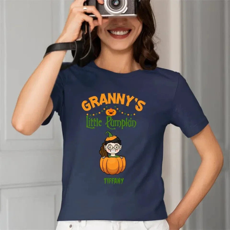 Happy Halloween - Personalized Pumpkin T-Shirt - A Halloween Gift for Family - Joliny