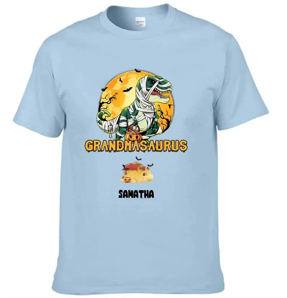 Happy Halloween - Halloween Personalized Dinosaur T-Shirt - Joliny