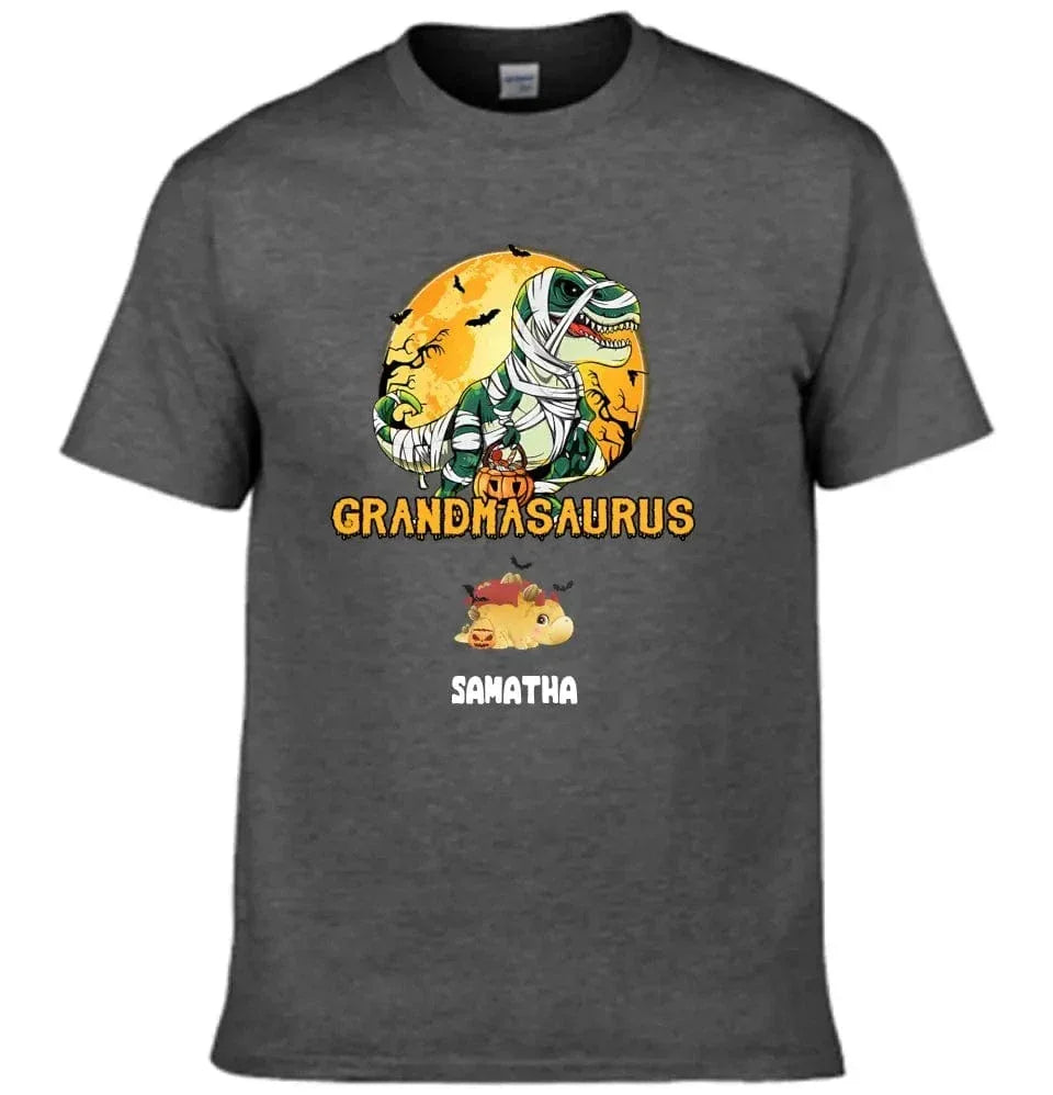 Happy Halloween - Halloween Personalized Dinosaur T-Shirt - Joliny