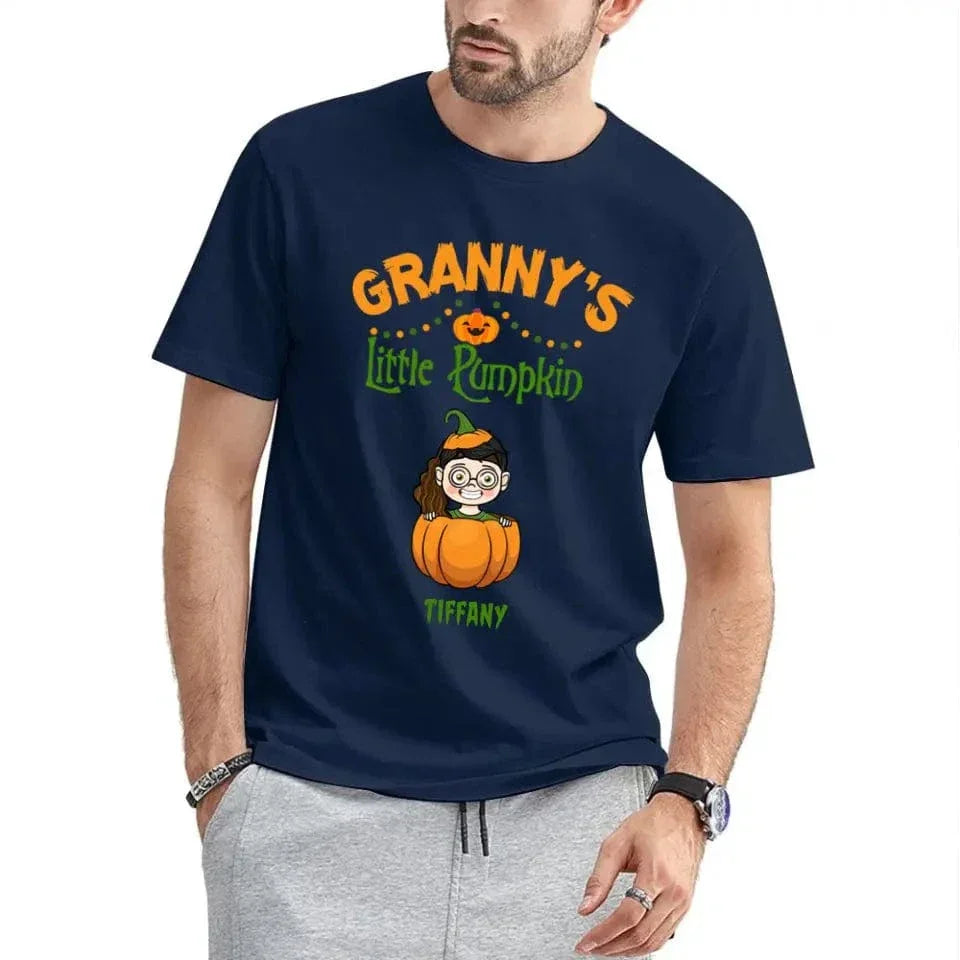 Happy Halloween - Personalized Pumpkin T-Shirt - A Halloween Gift for Family - Joliny