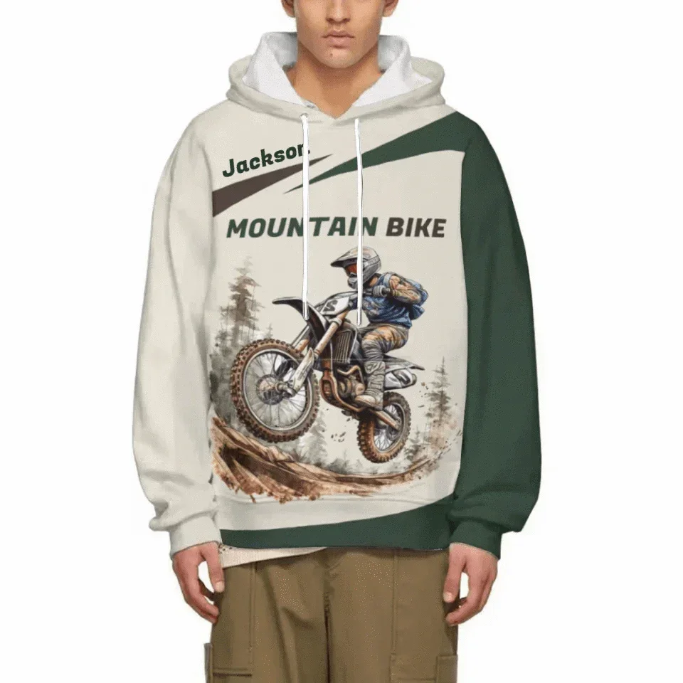 Customized Mountain Bike Themed T-shirt - Classic Mountain Colorways Apparel with Personalized Names - A Gift Mountain Bike Lover,Friend,Colleagues - Joliny