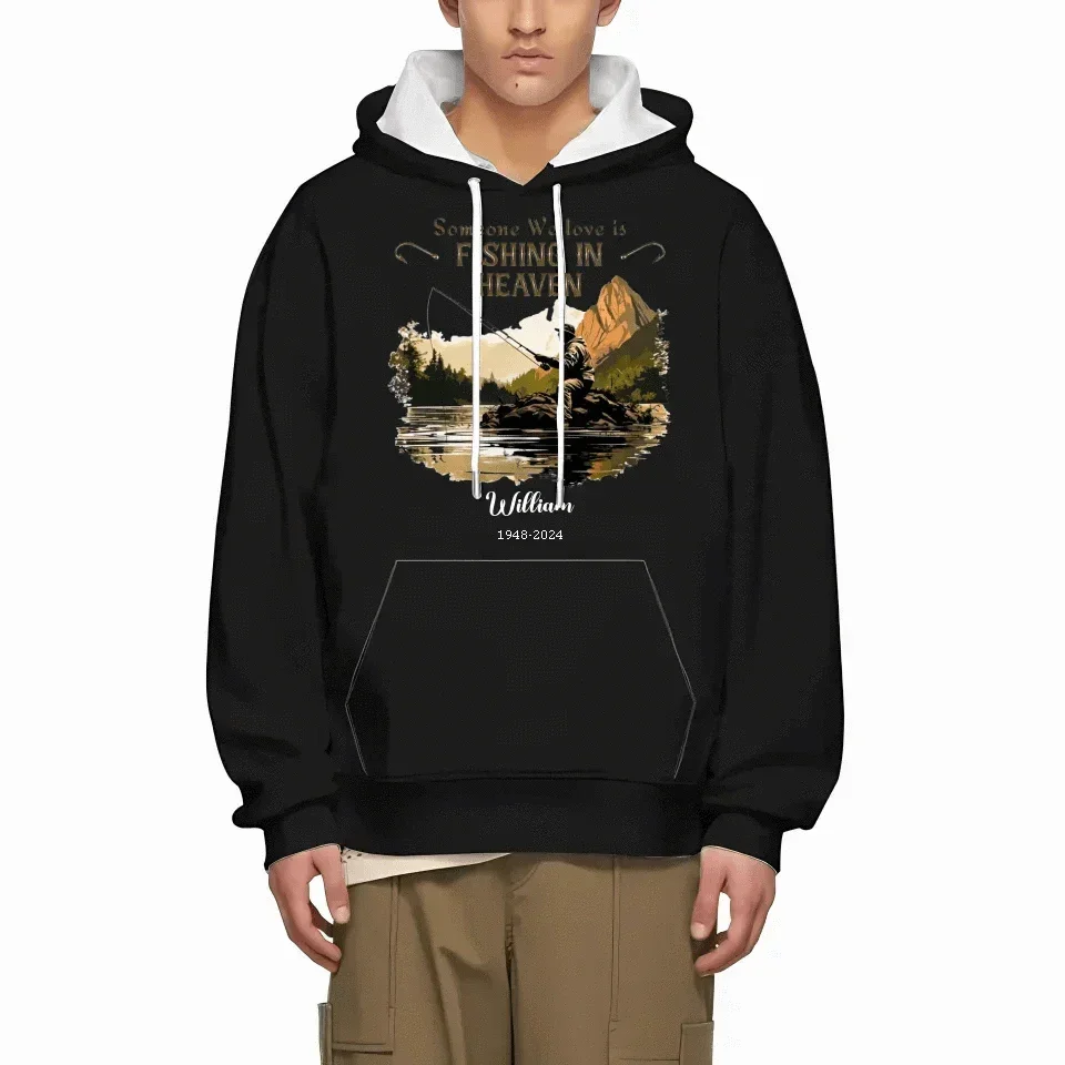 Customized Paradise Fishing Memorial Apparel - Personalized Name And Year Commemorative Clothing - In Loving Memory Christmas Gift For Family,Friend,Your Self - Joliny