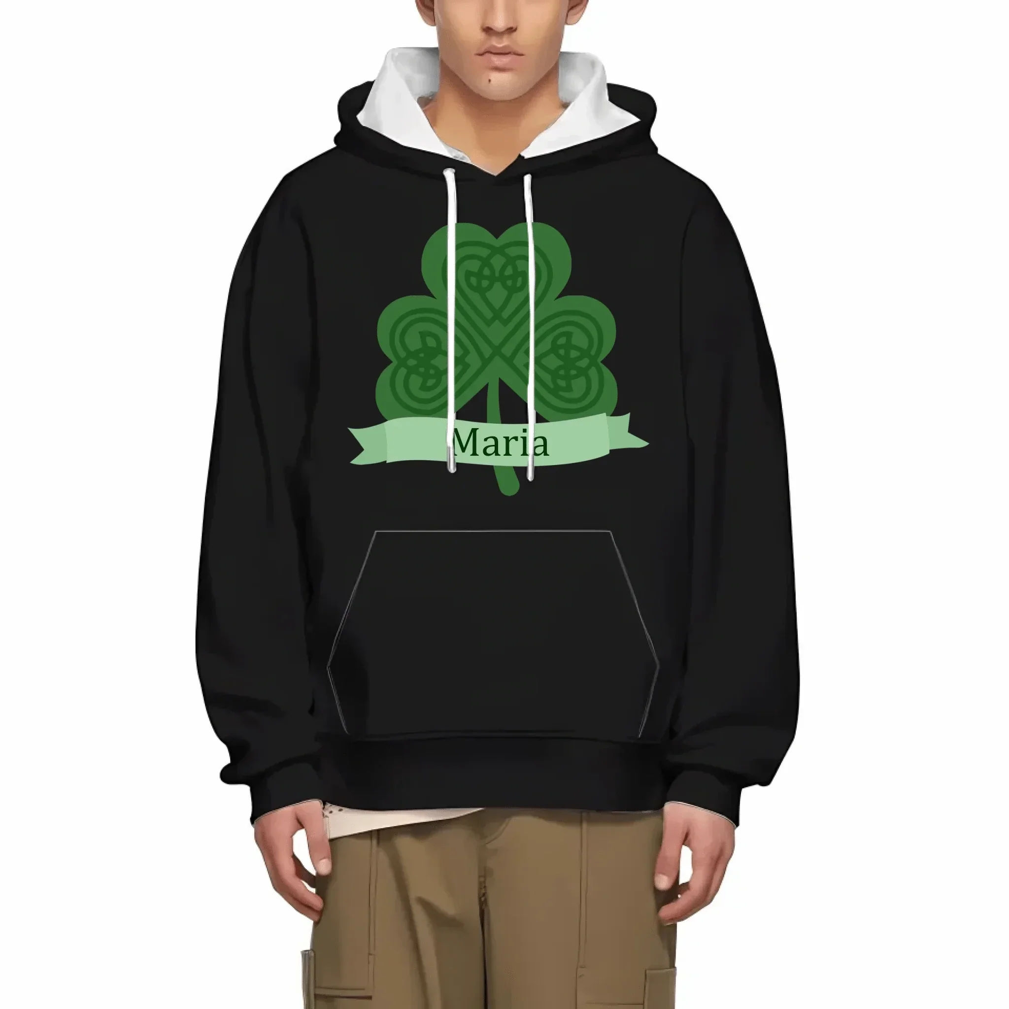 Customized St. Patrick's Day T-shirt - Personalized Name Green Clover Lucky Costume - A Gift For Friend,Family,Roommates,BFF - Joliny