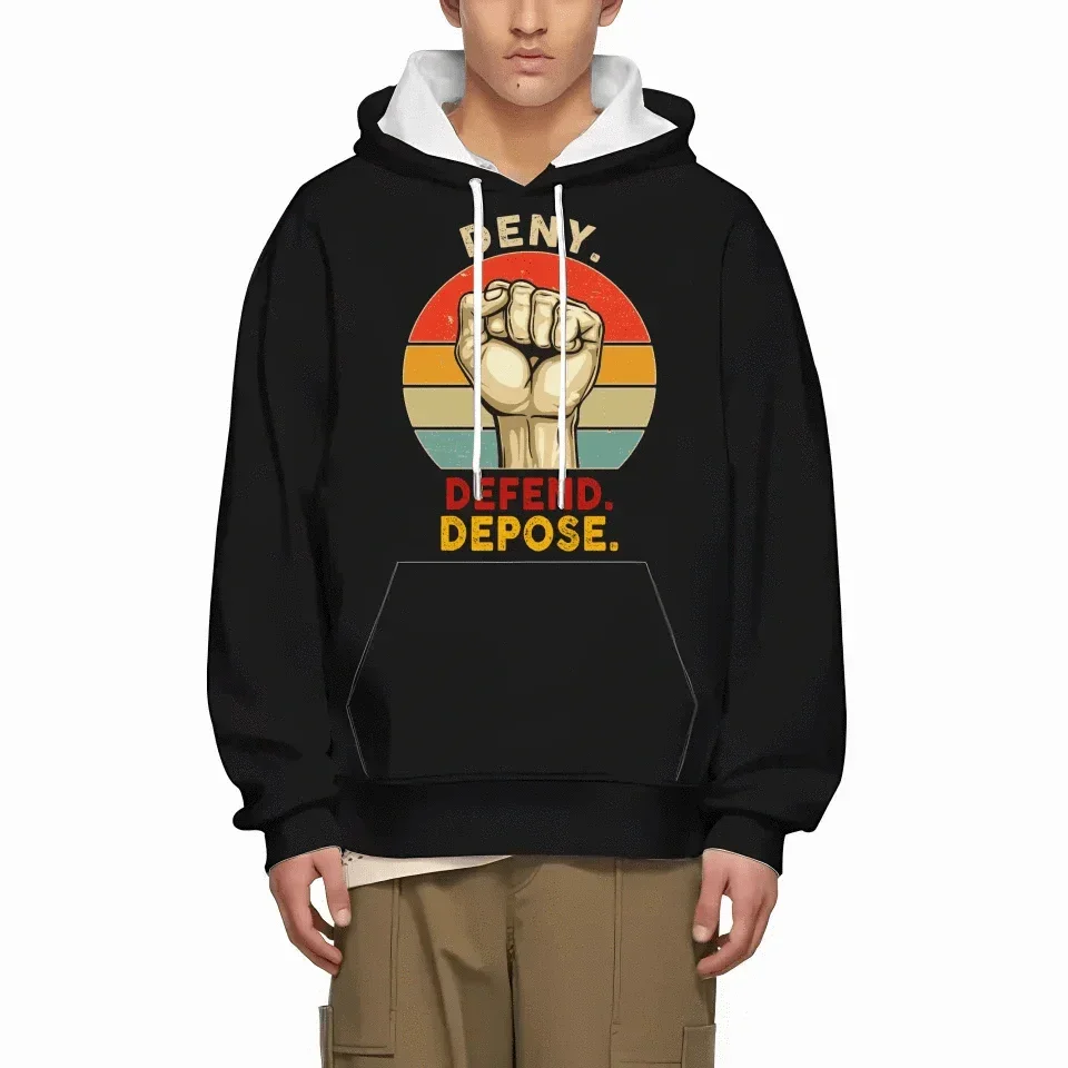 Deny,Depose,Defend Classic Colorways Clothing - Gifts For Friend,Family,Colleagues - Joliny