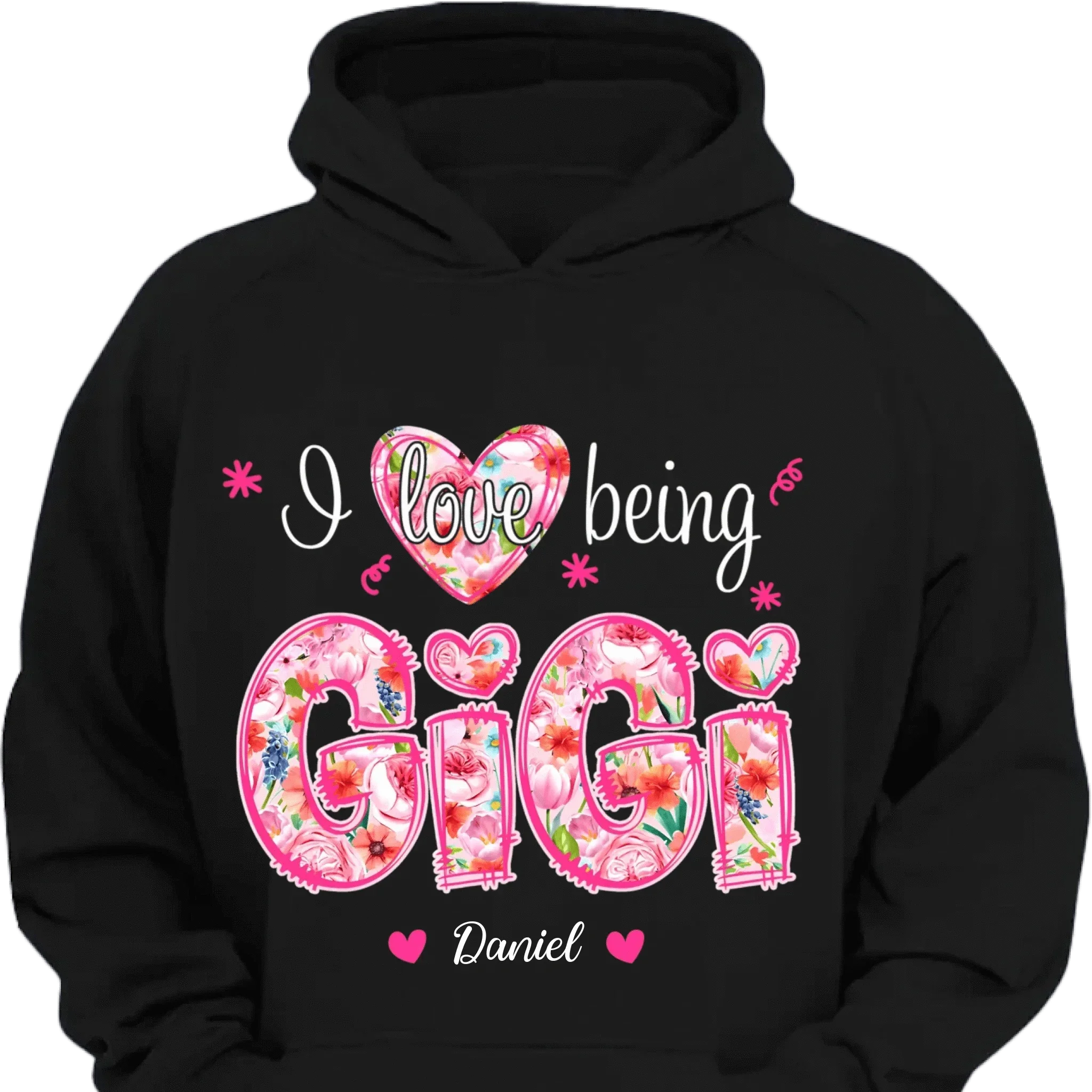 Custom-made Clothing to Express Love - Clothes with Personalized Nicknames and Names Full of Love - Gift For Family,Mom,Grandma,Friend,BFF - Joliny
