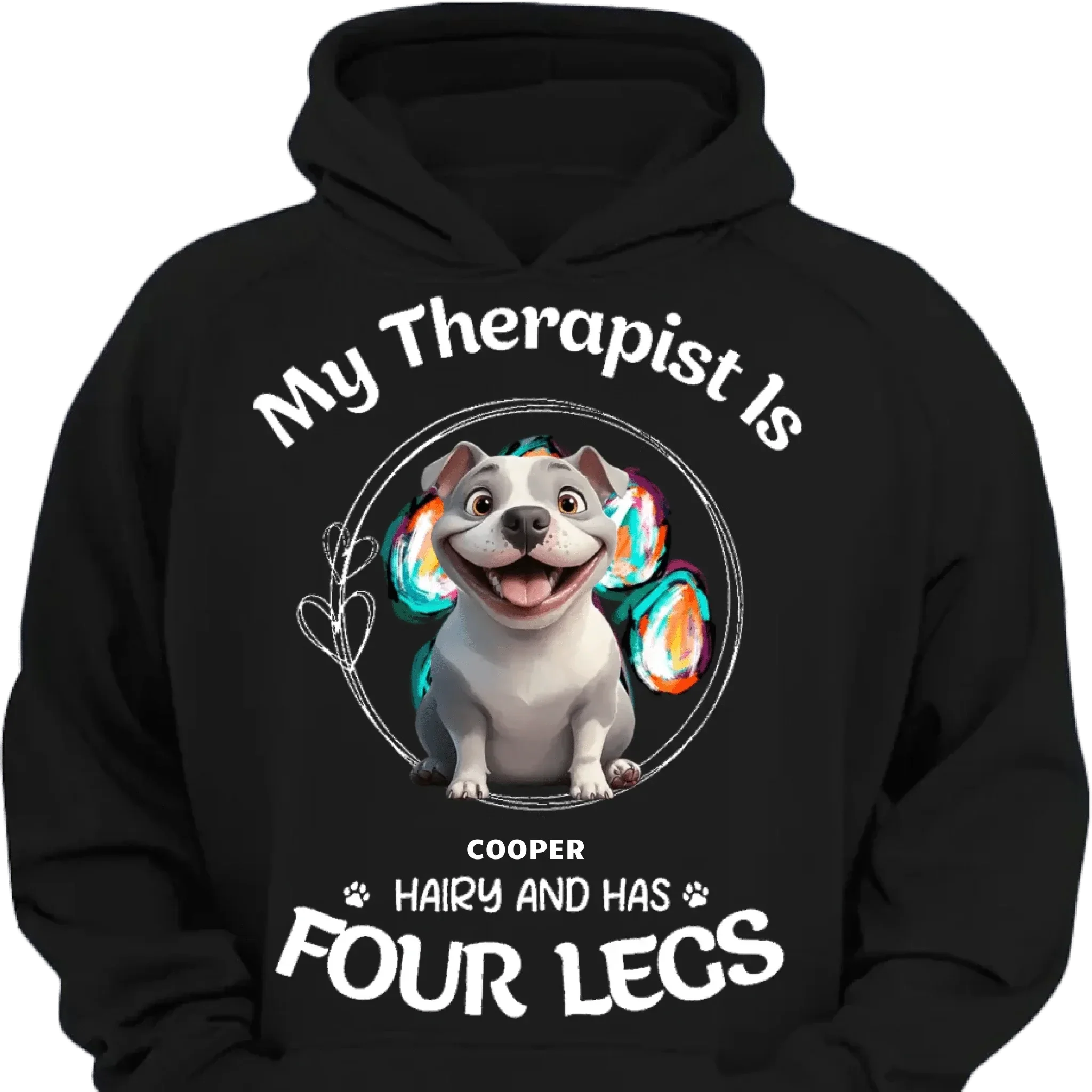 Customized Puppy Themed T-shirt - Personalized Puppy Pattern and Name Pet Memorial Clothes - A Gift For Dog Lovers,Dog Owners - Joliny