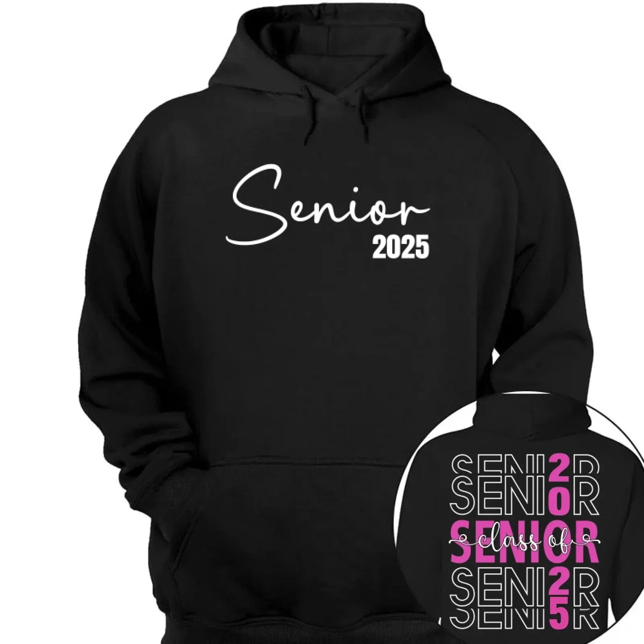 Graduation Season Clothing - Personalized Year and Text Color Graduation-themed Clothing- Gifts for Family,Grandchildren,Graduate - Joliny