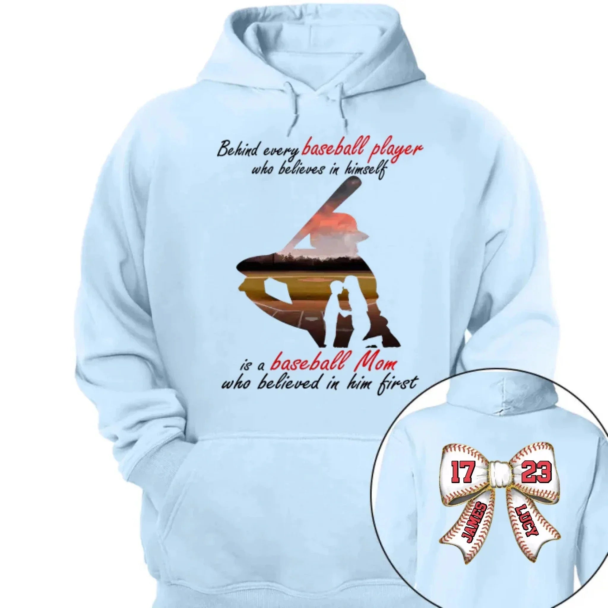 Customed Baseball T-Shirt - Personalised Baseball Themed Apparel with Themes,Numbers and Names - Gifts for Family,Children,Baseball Lovers - Joliny