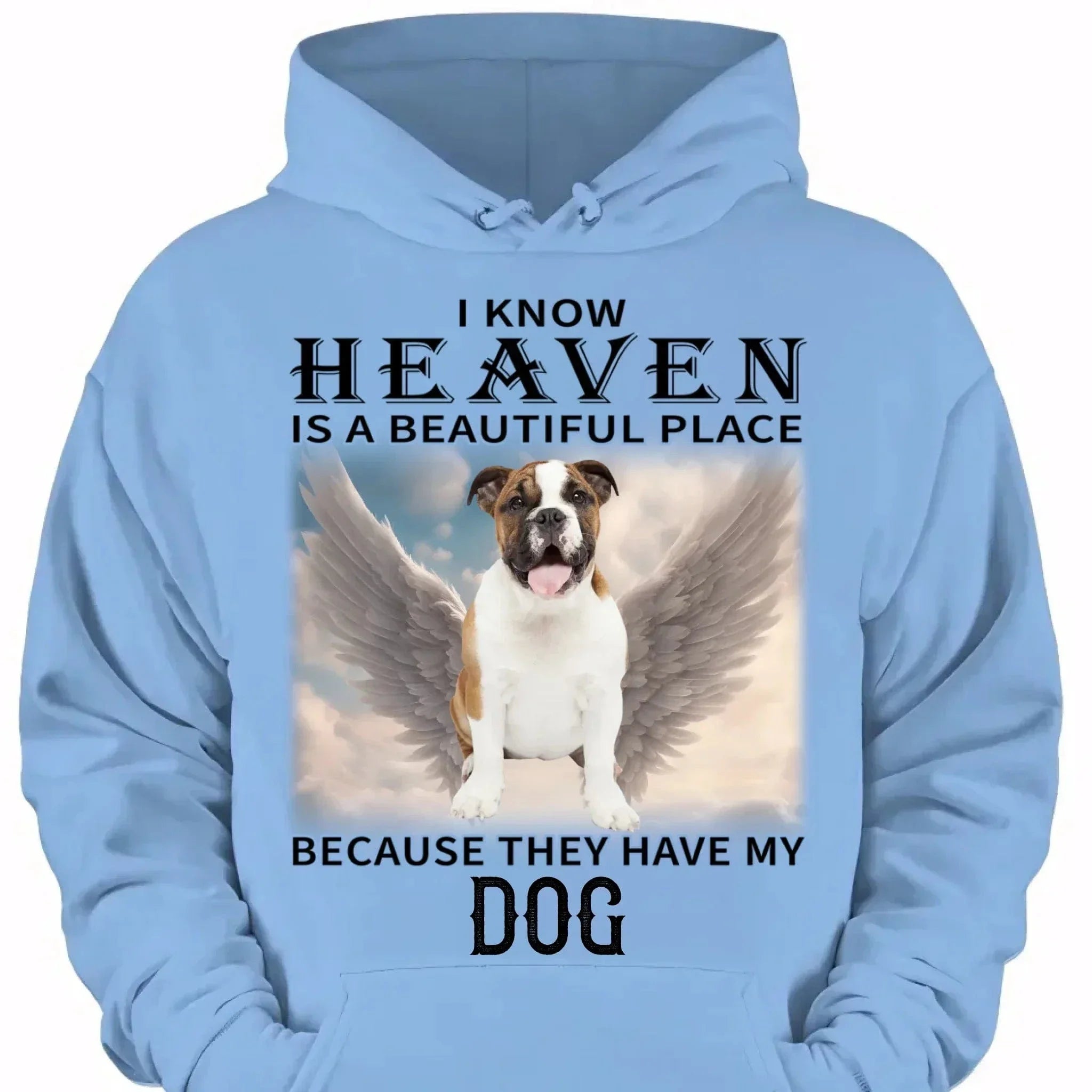 Heaven Is A Beautiful Place - Personalized Pet Memorial Clothing - Gift For Family,Friend,BFF,Roommate,Pet Owners,Pet Lovers - Joliny